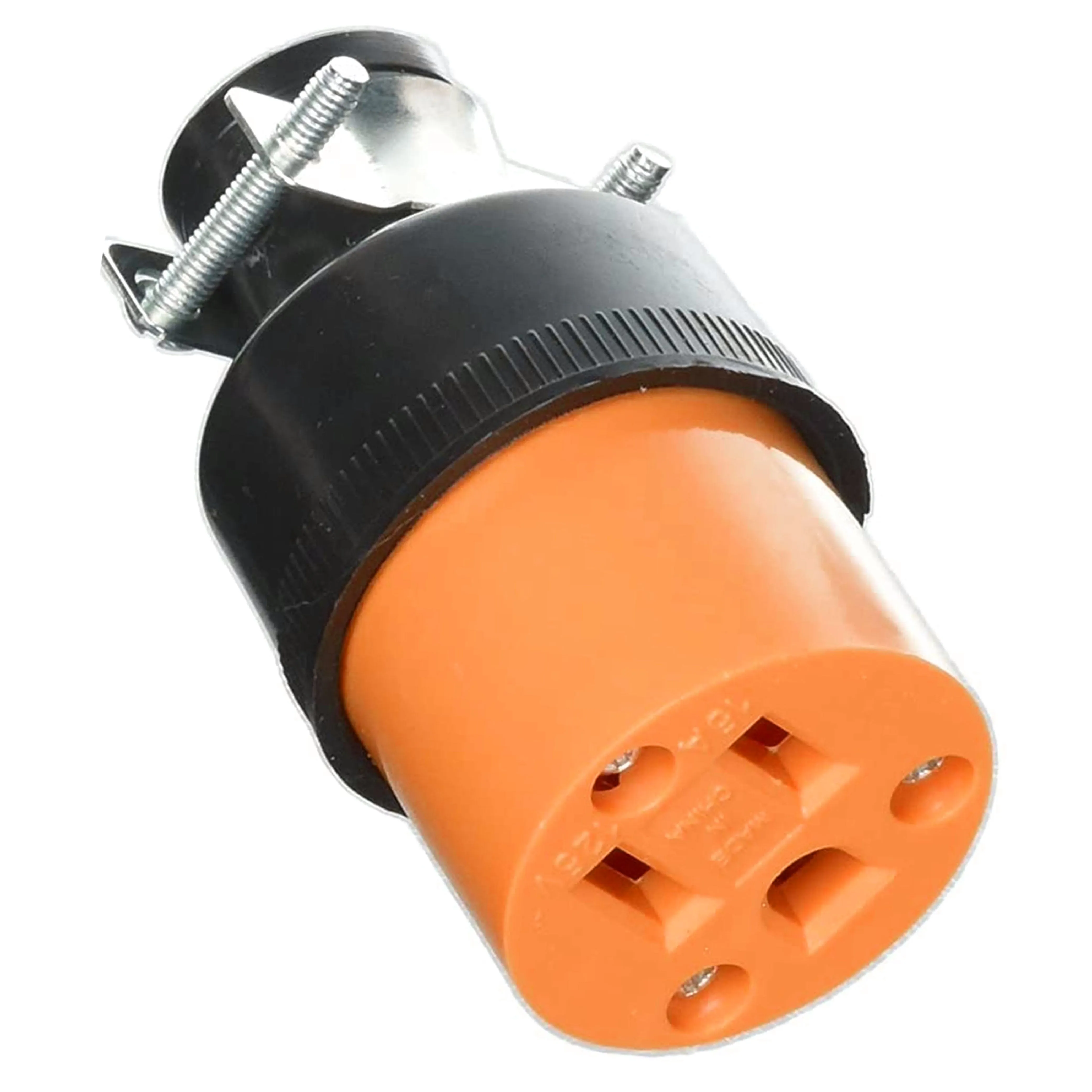 2 Pc Female Extension Cord Repair Replacement Electrical Plugs End Heavy Duty