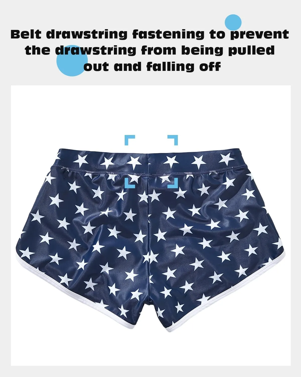 AIMPACT Mens Short Swim Trunks Quick Dry Beach Board Shorts 80s 90s Summer Vintage Swimwear with Lining Swimming Suits