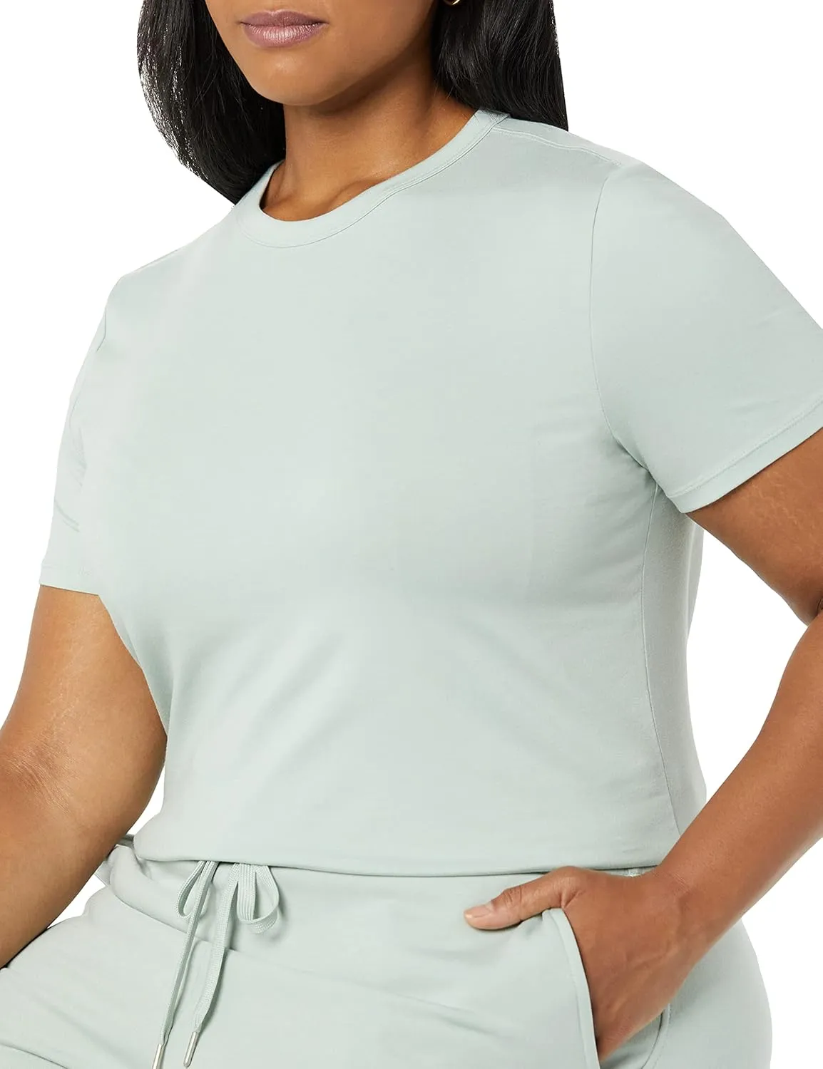 Amazon Essentials Women's Perfect Short-Sleeve T-Shirt (Available in Plus Size) (Previously Amazon Aware)