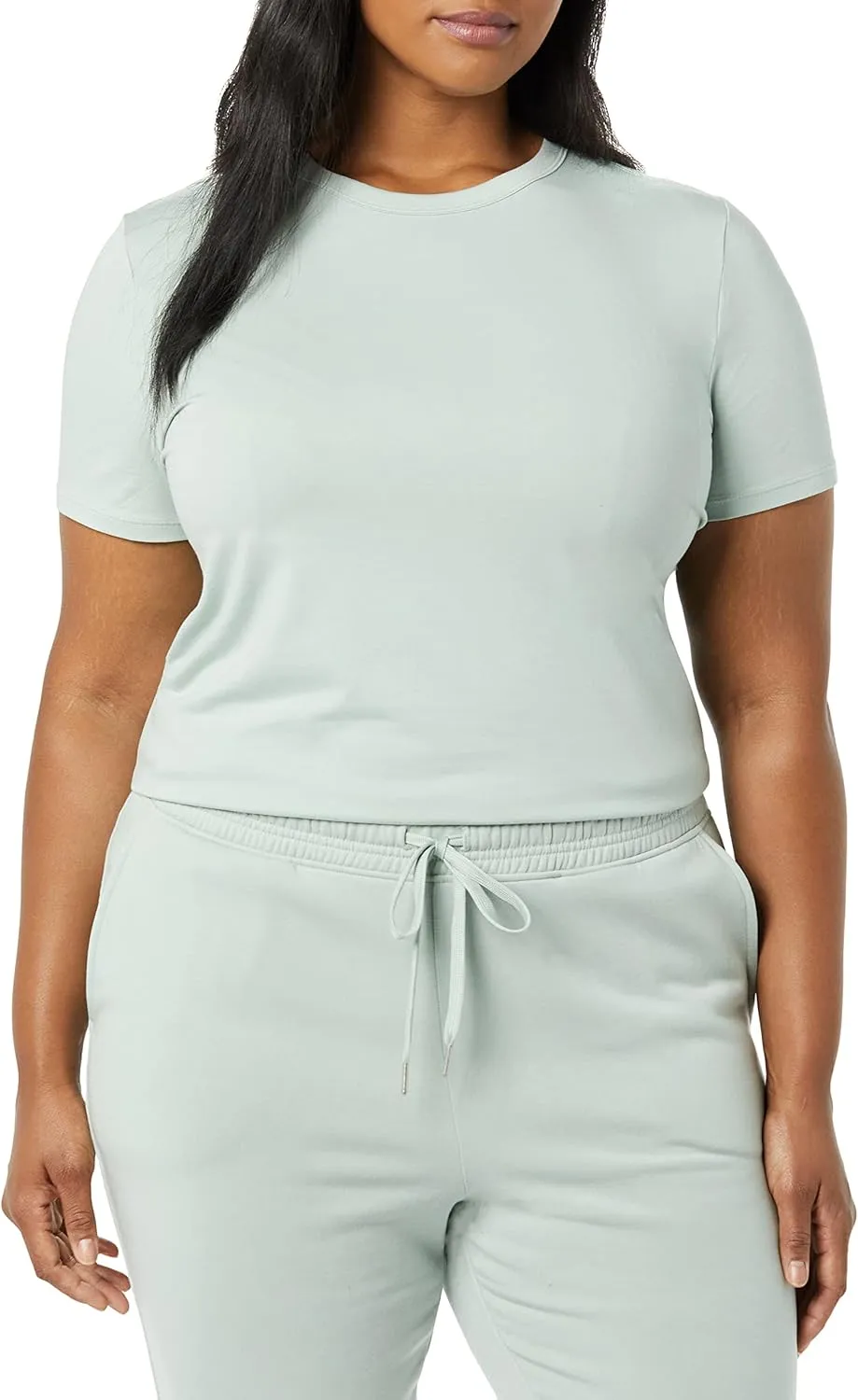 Amazon Essentials Women's Perfect Short-Sleeve T-Shirt (Available in Plus Size) (Previously Amazon Aware)