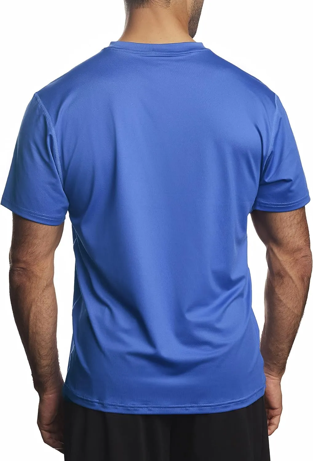 Arctic Cool Mens Crew Neck Instant Cooling Moisture Wicking Performance UPF 50  Short Sleeve Workout Shirt
