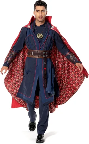 Boomtrader Doctor Strange Cosplay Cape Cloak Costume Doctor Strange Costume Adult Men Halloween Party Cosplay Outfits