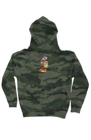 Camo Independent Heavyweight Hoodie feat MAYC #5005