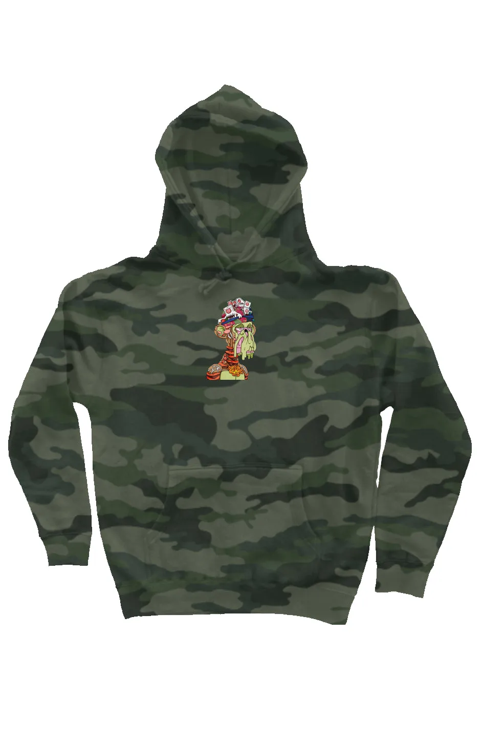 Camo Independent Heavyweight Hoodie feat MAYC #5005
