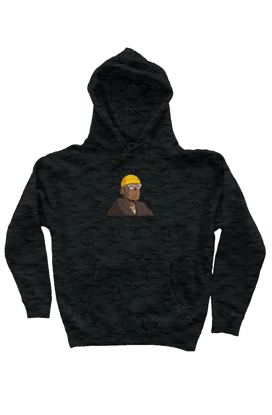 Camo Independent Heavyweight Hoodie feat y00t #526