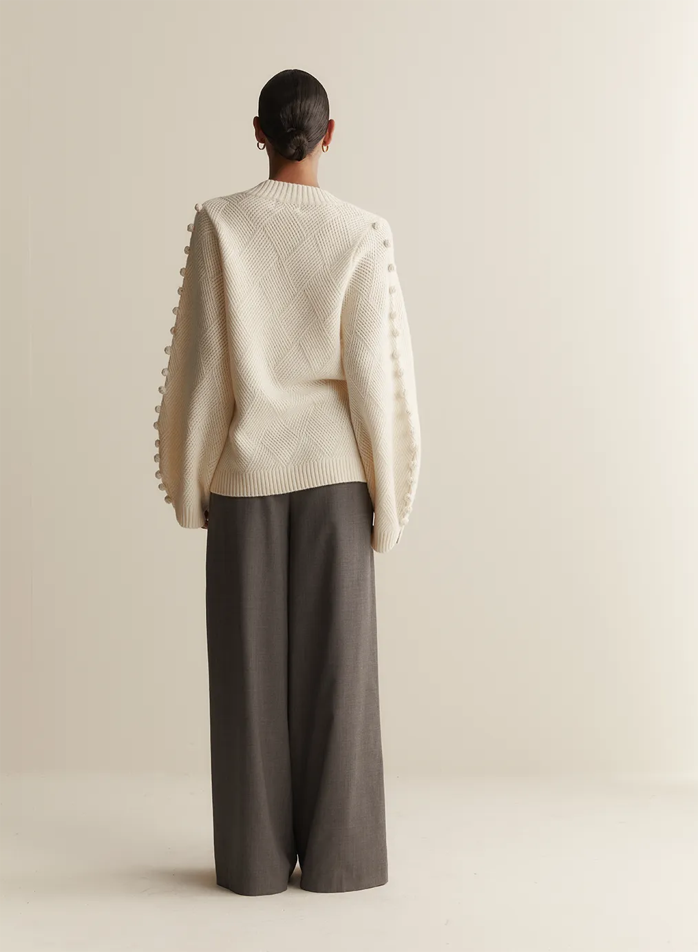Celeste Wool Knit | Cream