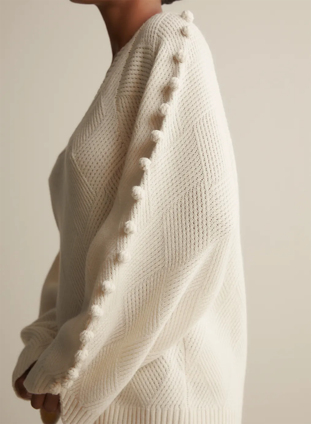 Celeste Wool Knit | Cream