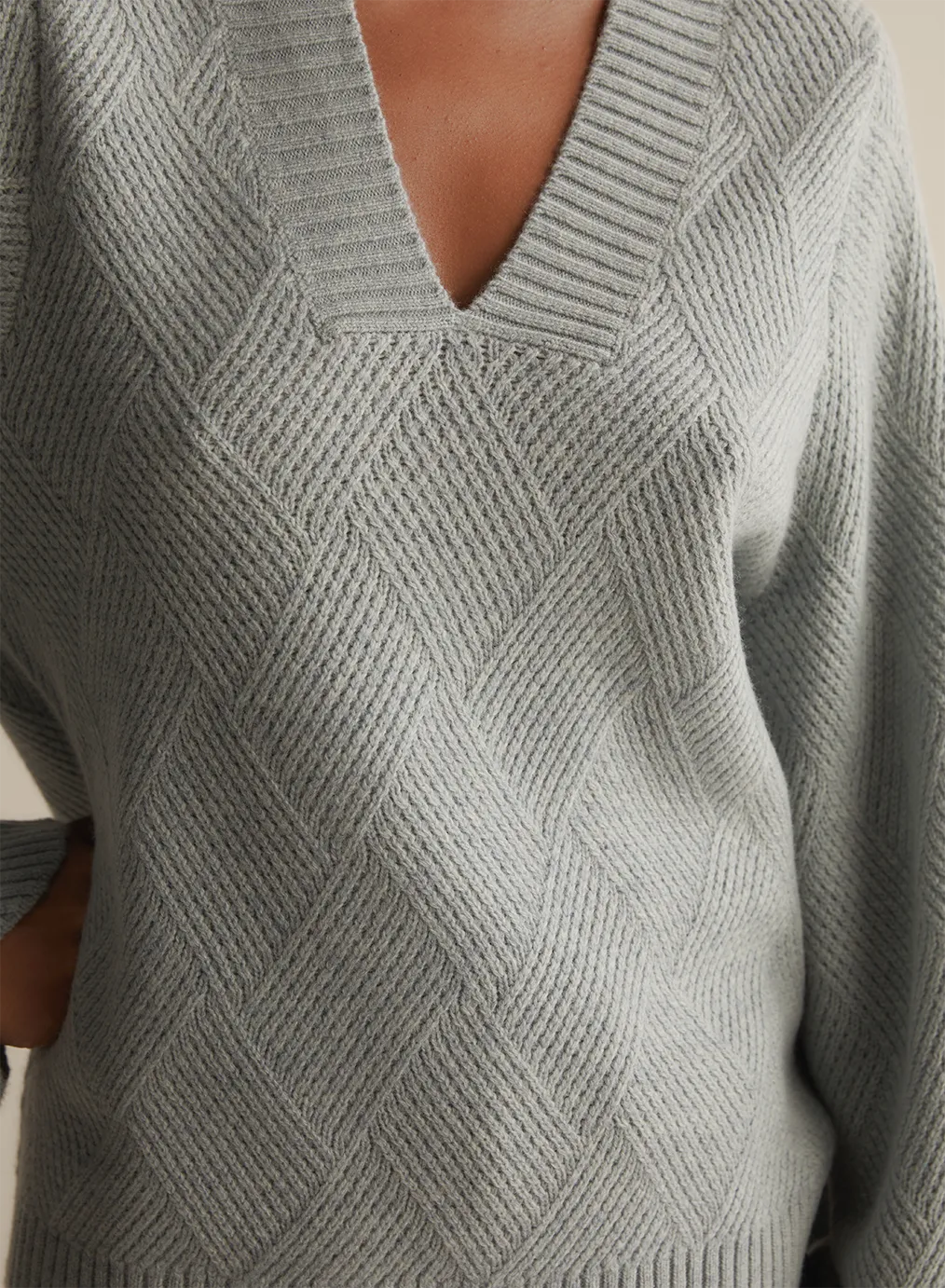 Celeste Wool Knit | Seafoam Marle