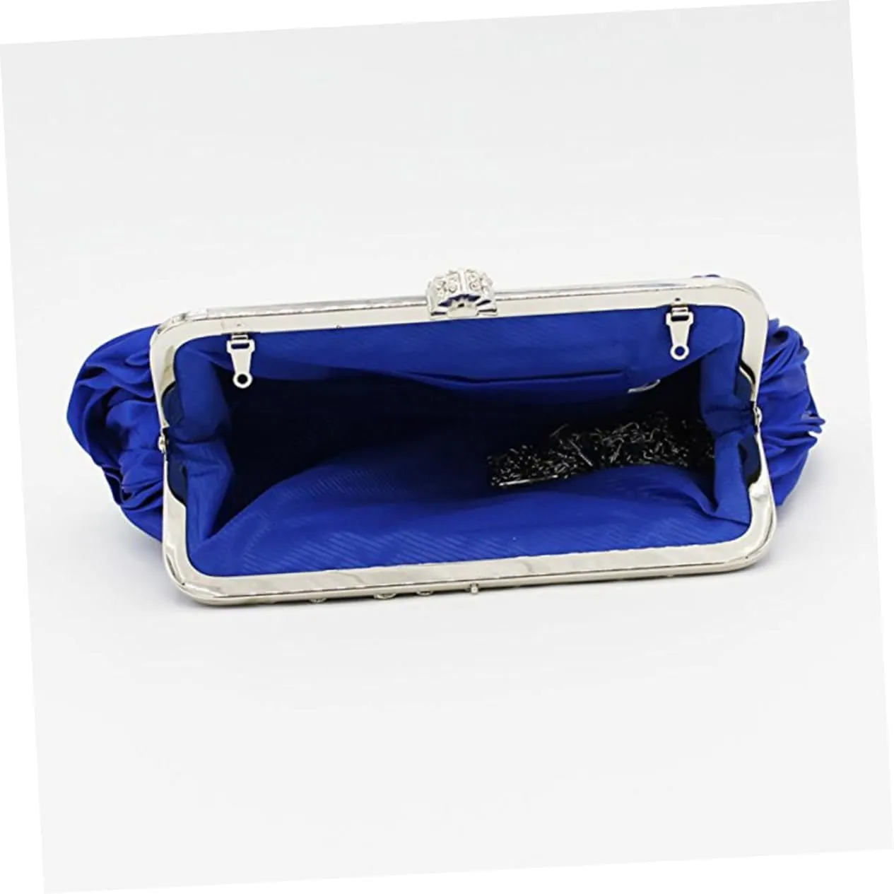 Clutch Bag Satin Pleated Bag Party Bag for Wedding Grace Handbag Dinner Party