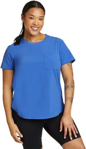 Eddie Bauer Women's Departure Short-Sleeve Pocket T-Shirt