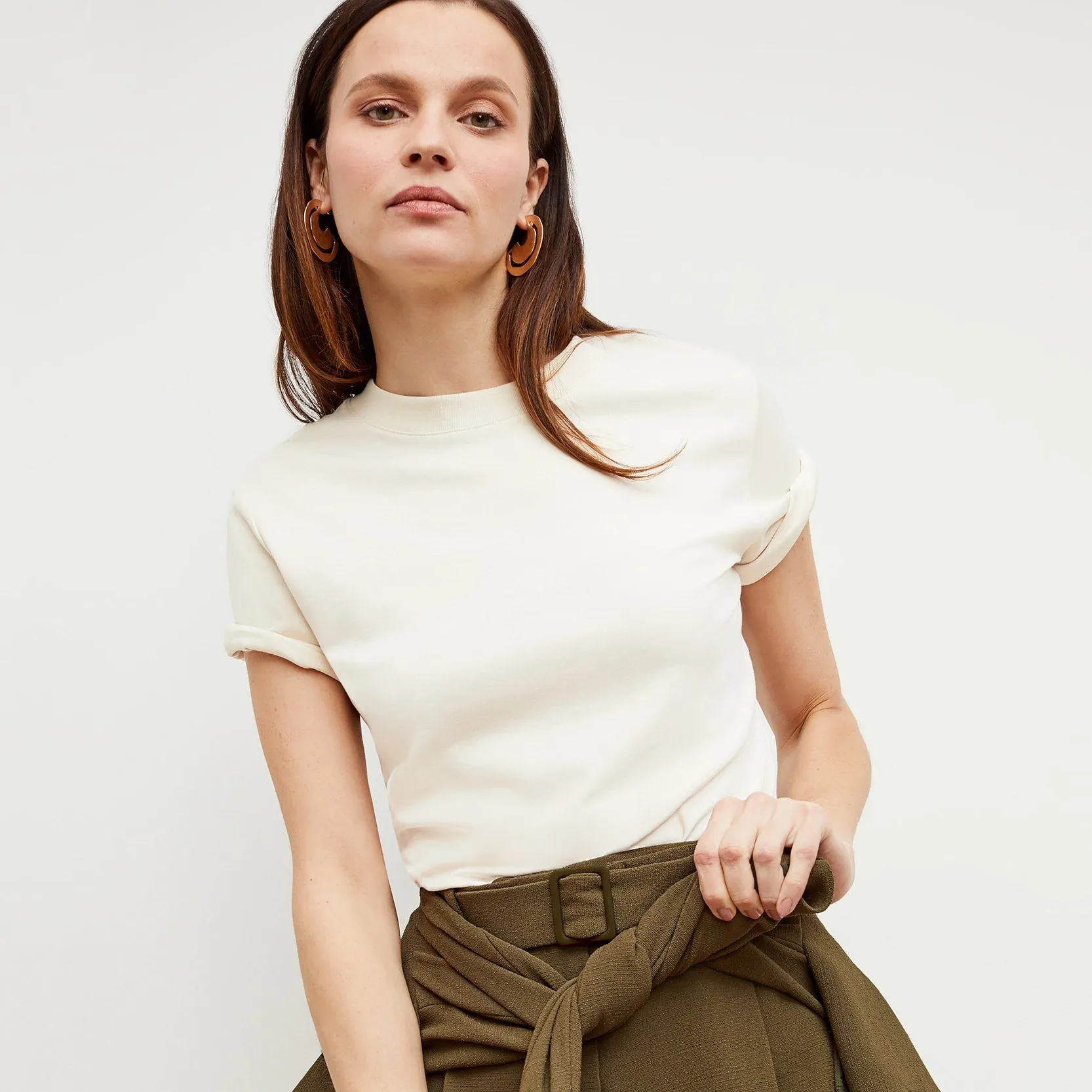 Fletcher Short - Slubbed Weave :: Safari