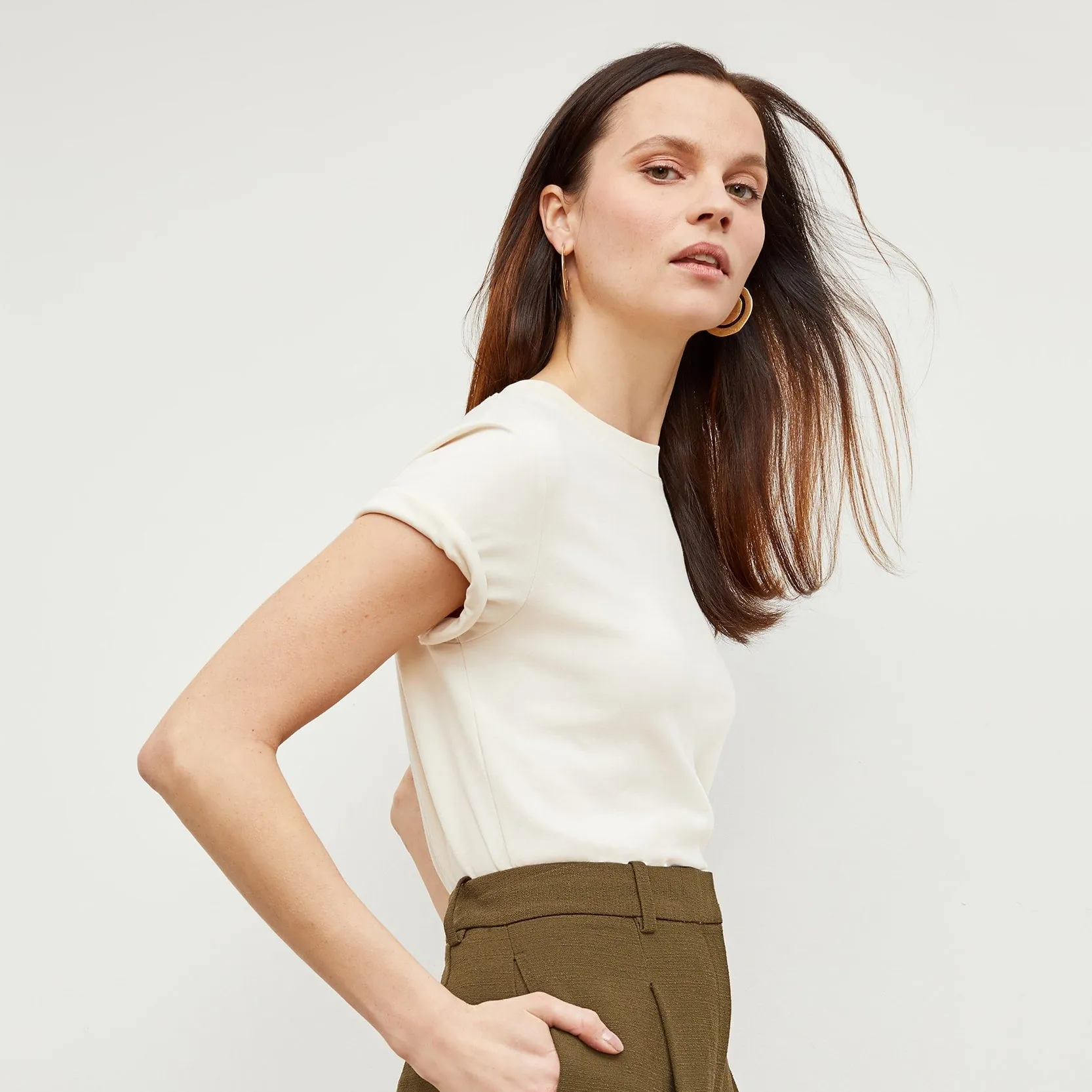 Fletcher Short - Slubbed Weave :: Safari