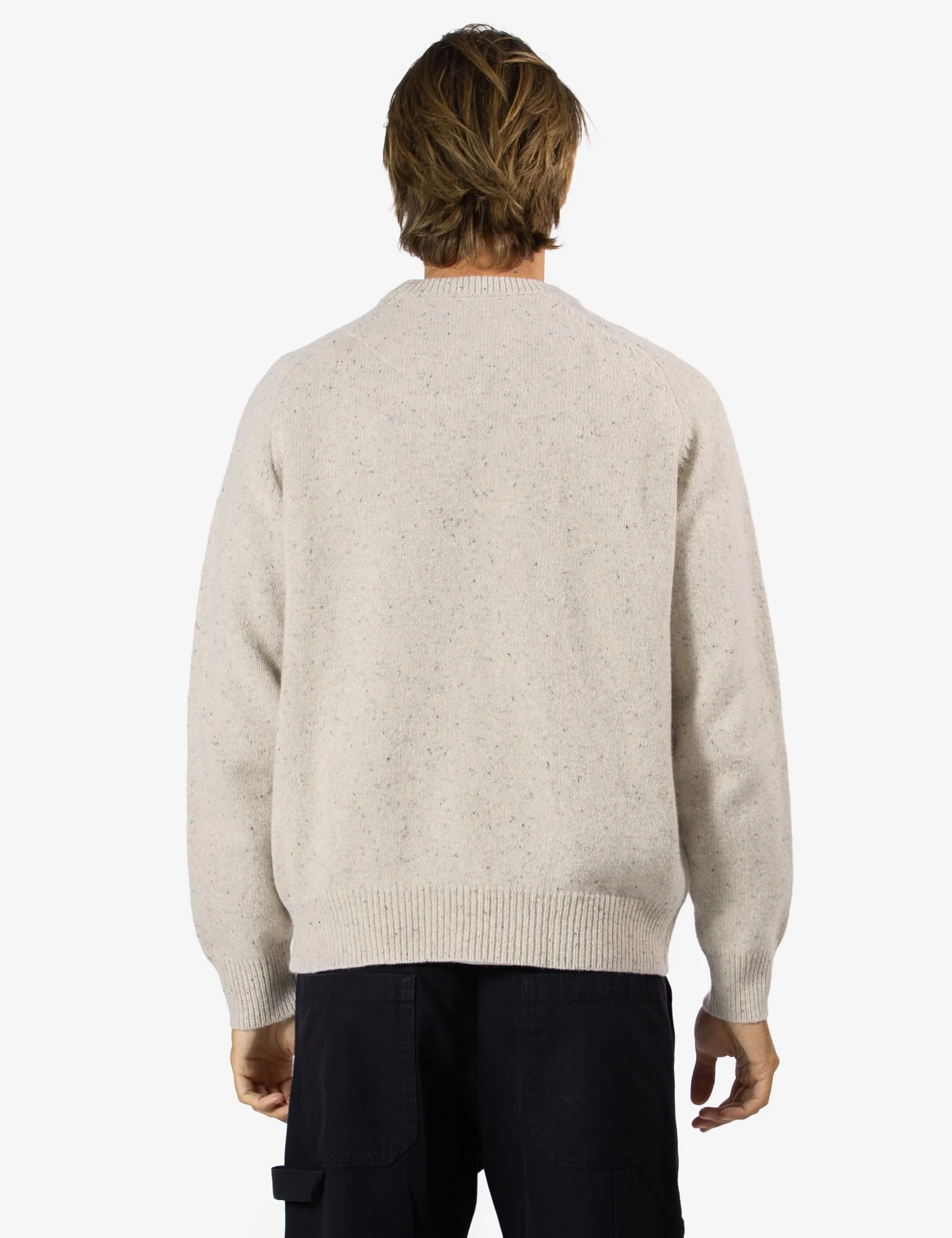 Fred Crew Wool Knit - Oatmeal