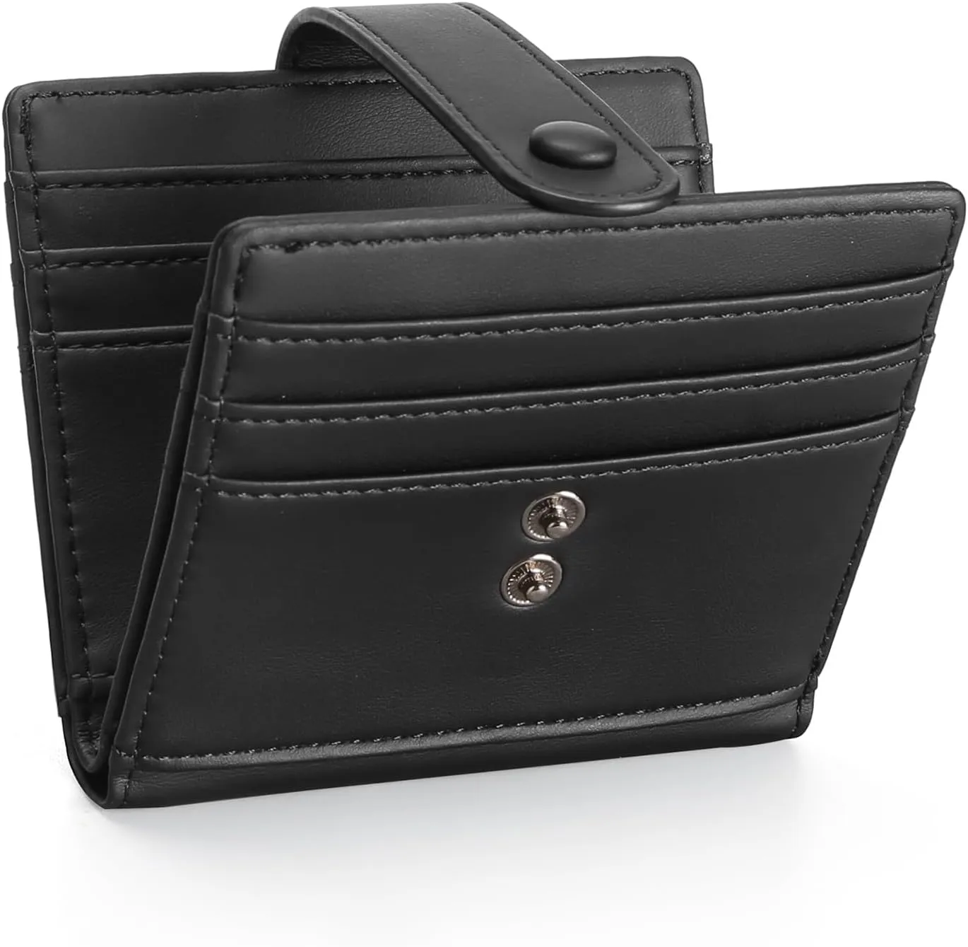 GAEKEAO Small Wallets for Women Leather RFID Blocking Slim Bifold Credit Card Holder Womens Wallet Purse