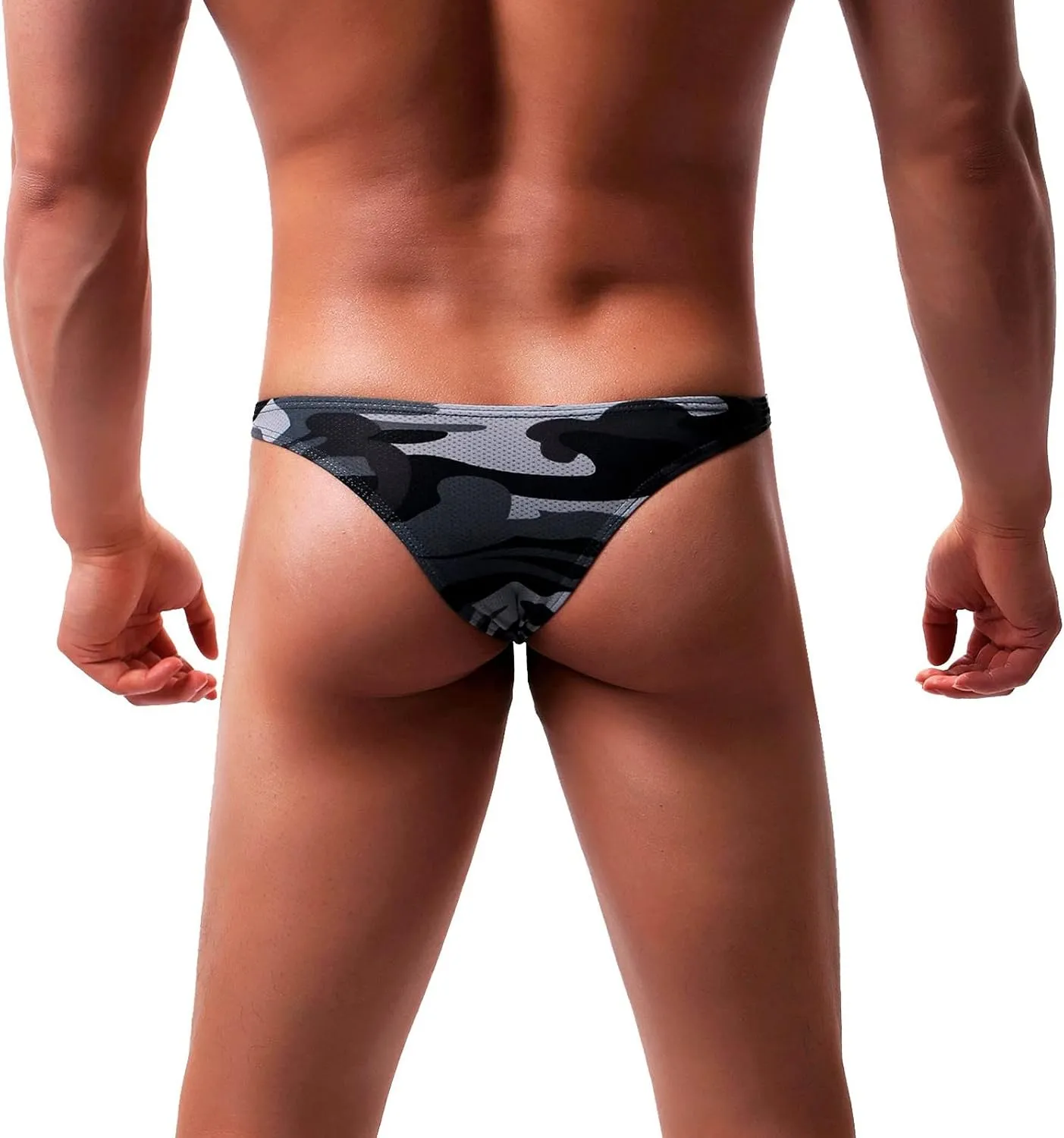 GIERIDUC Bulge Enhancing Pouch Underwear for Men Mens Short Leg Boxer Briefs Suspensorios para Hombre Best Cooling Underwear