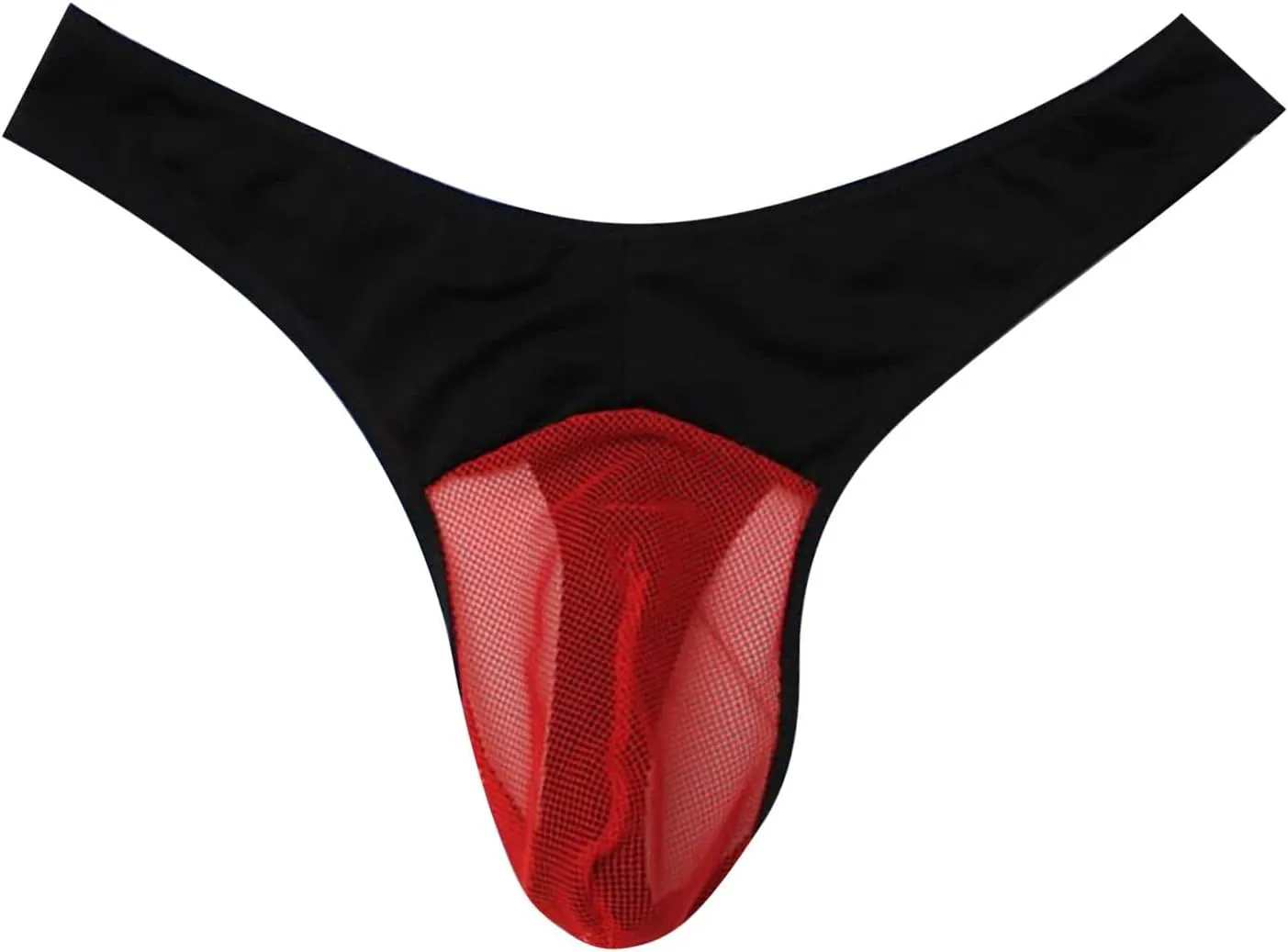 GIERIDUC Men's Boxer Brief Underwear Support Pouch Mens Open Front Boxer Briefs Male Panties with Pouch Mens Skimpy Swimwear