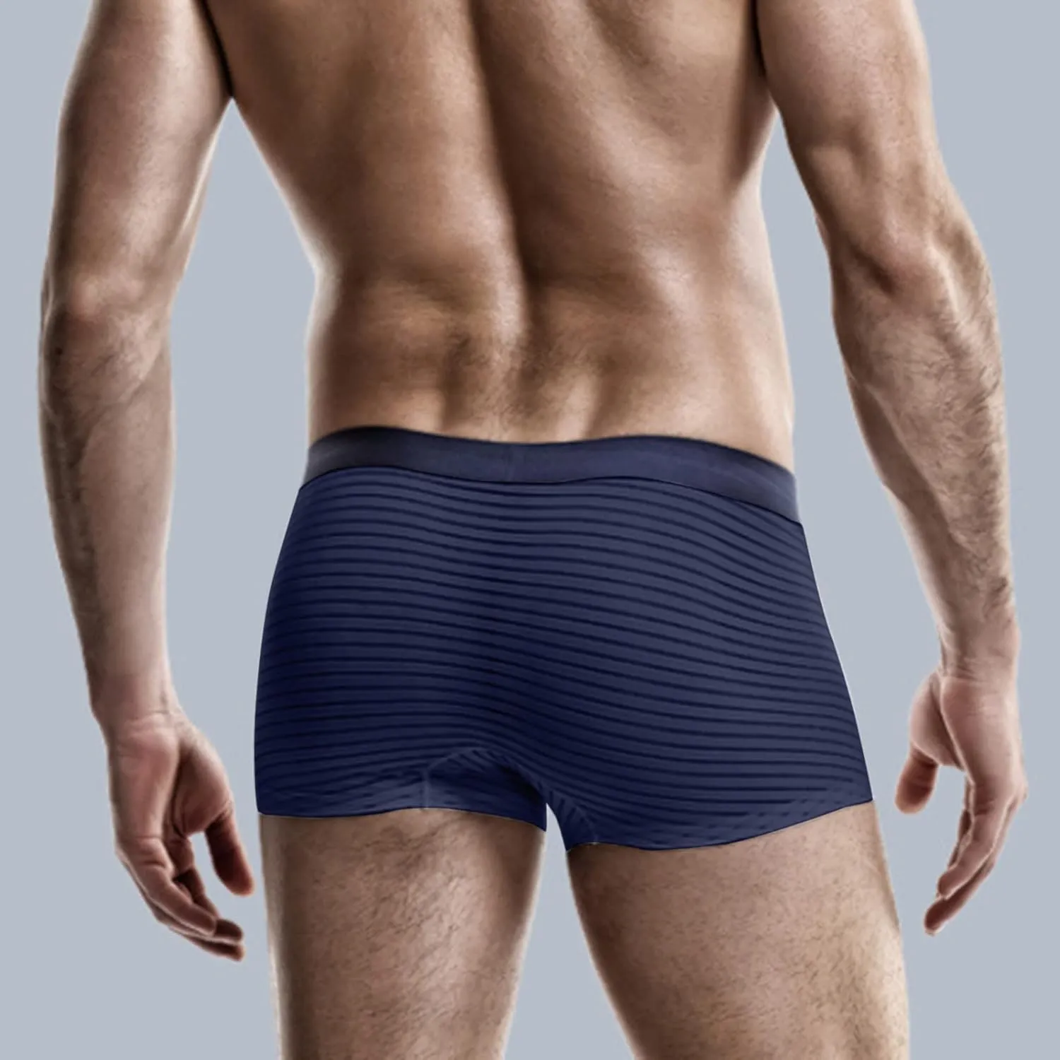 GIERIDUC Mens Cool Underwear Loose Boxer Mens Bikini Underwear with Pouch Gifts for Husband Birthday Men's Underwear Briefs