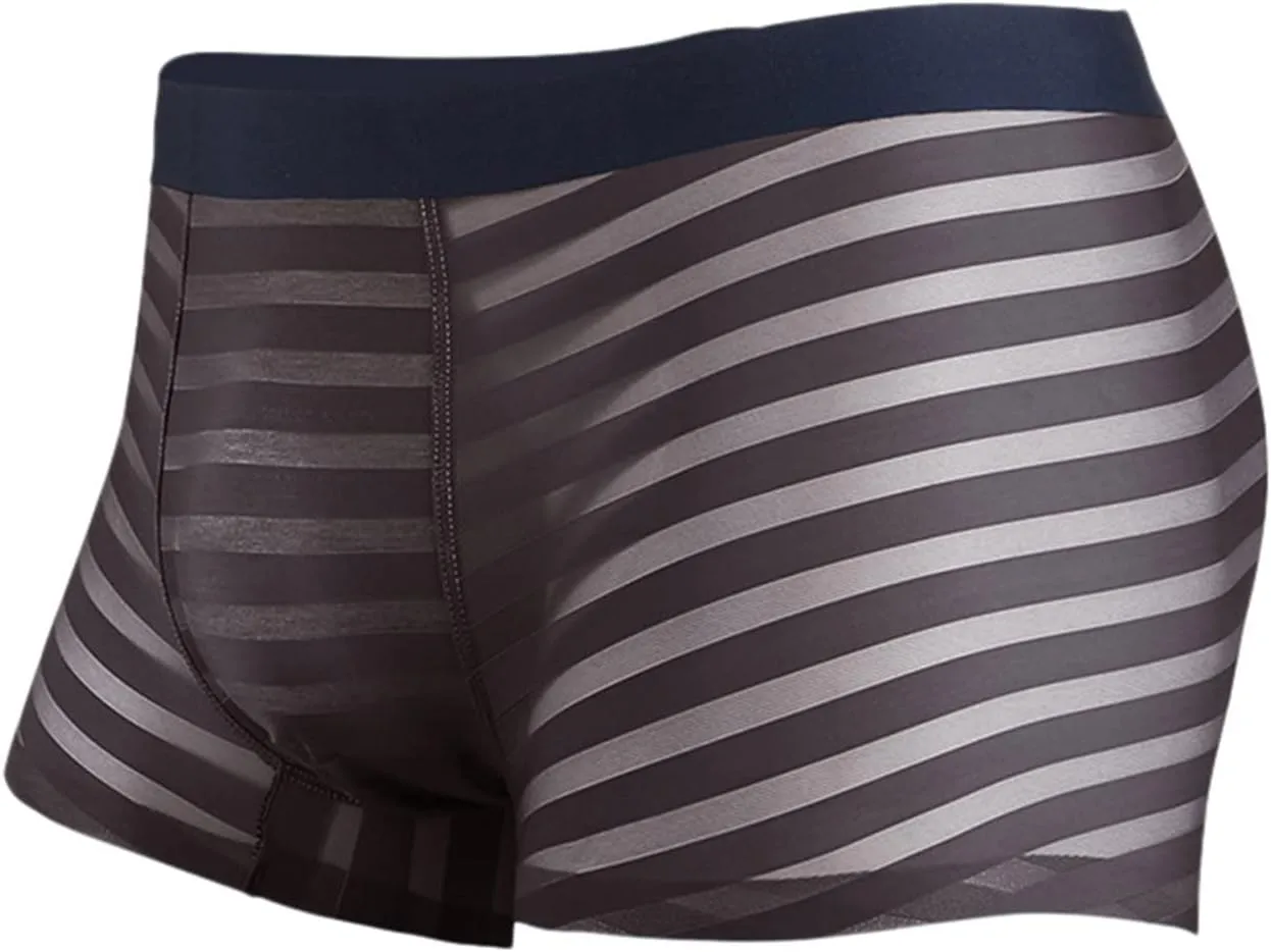 GIERIDUC Mens Cool Underwear Loose Boxer Mens Bikini Underwear with Pouch Gifts for Husband Birthday Men's Underwear Briefs