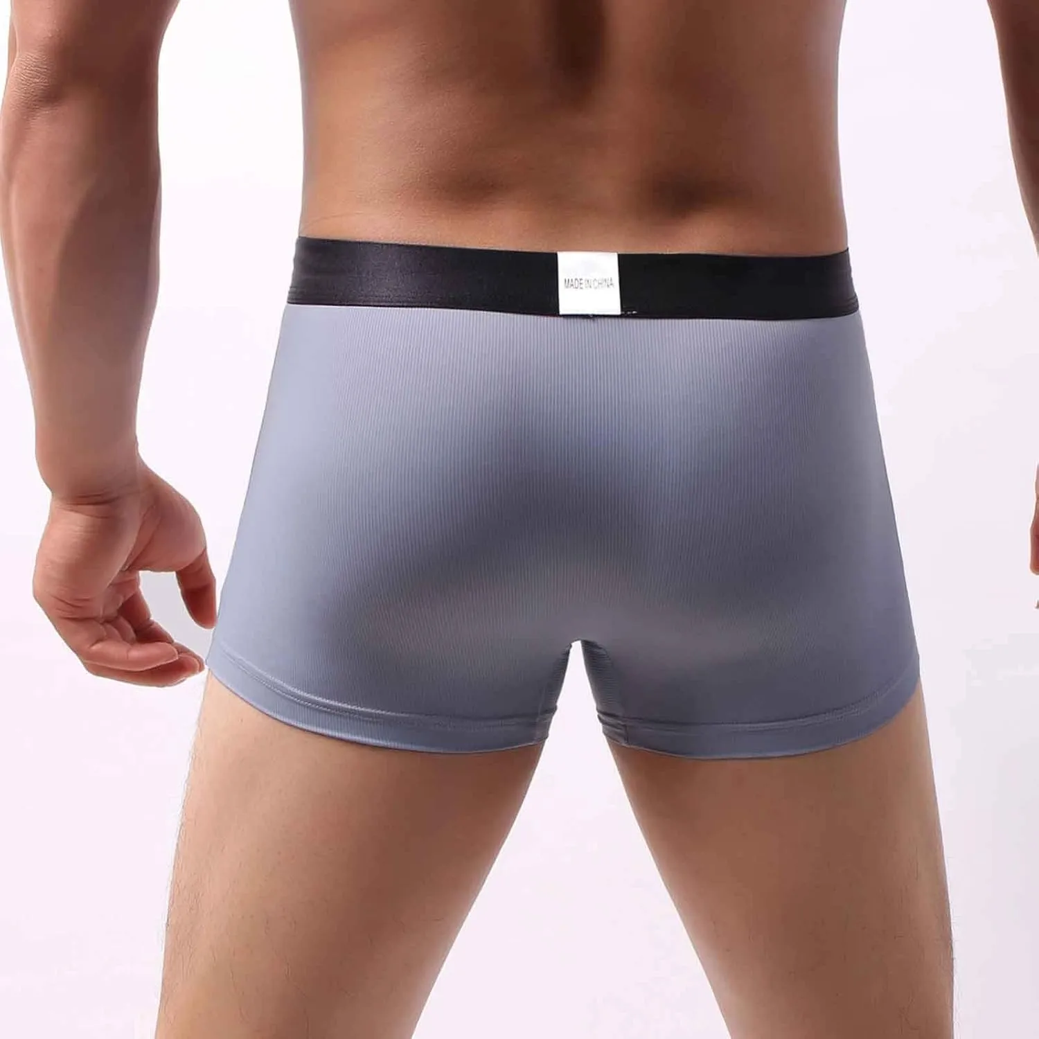 GIERIDUC Men's Cotton Thong Sports T-Back Birthday Gift for Wife from Husband Mens Cotton Boxer Briefs Men Sexiest Underwear