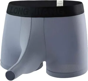 GIERIDUC Men's Cotton Thong Sports T-Back Birthday Gift for Wife from Husband Mens Cotton Boxer Briefs Men Sexiest Underwear