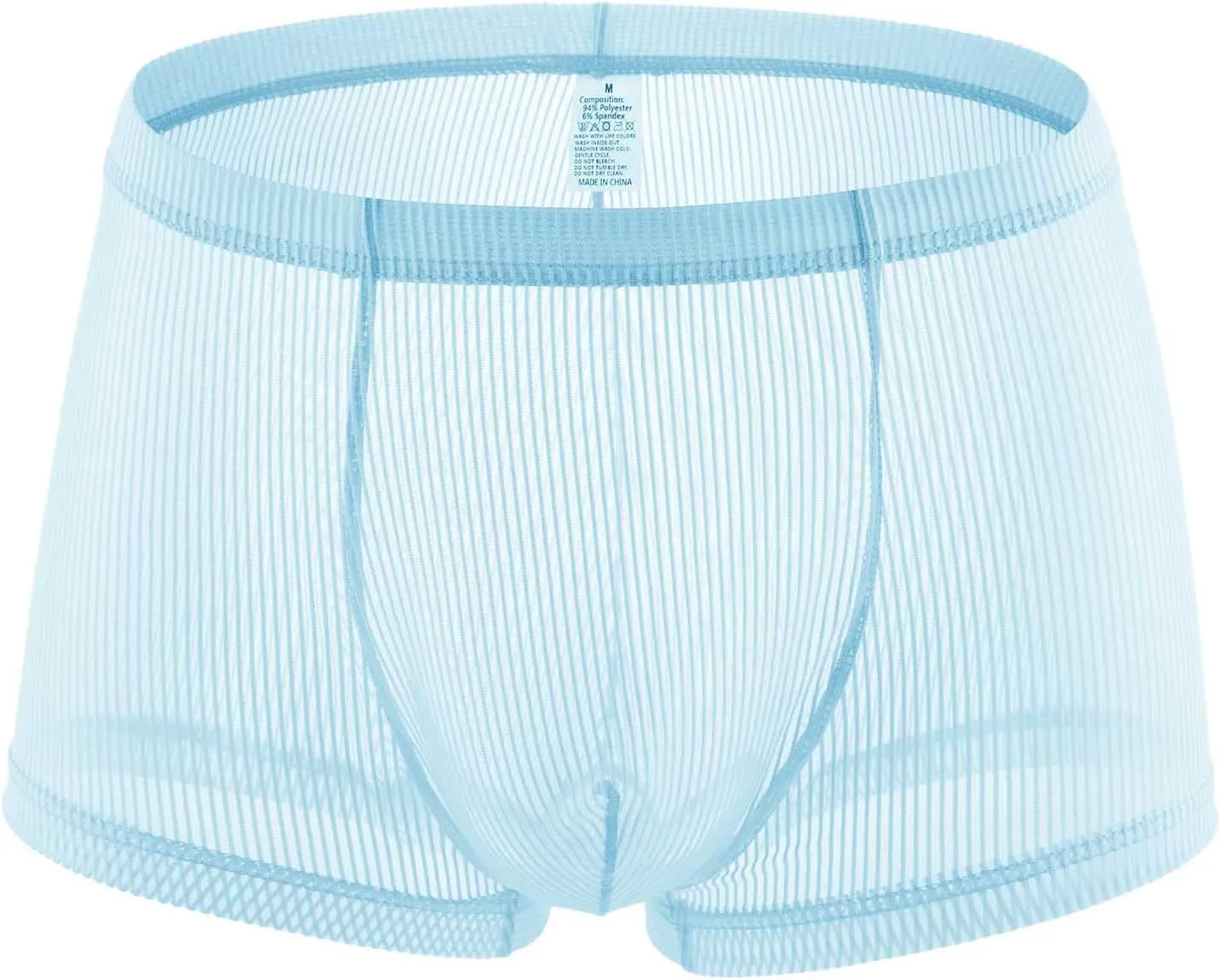 GIERIDUC Men's See Through Underwear Matching Christmas Underwear Couples Men Underwear Boxer Brief High Waisted Male Thong