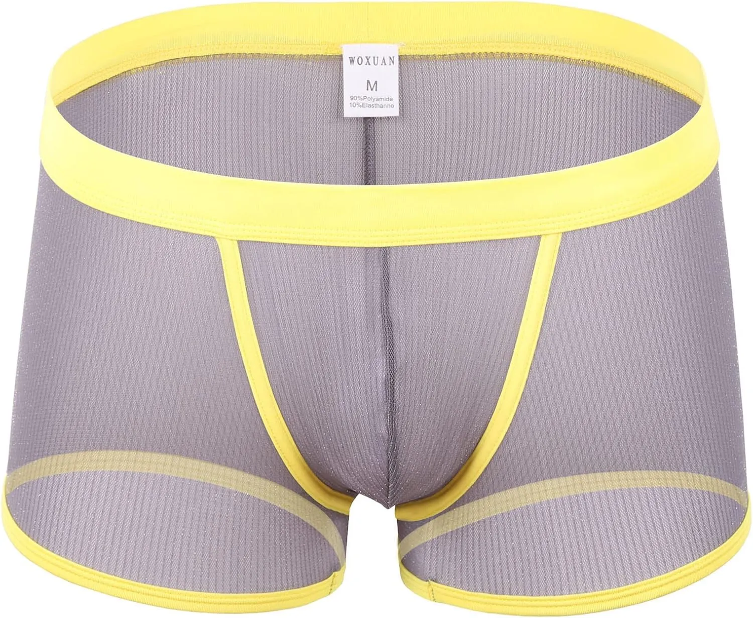 GIERIDUC Men's See Through Underwear Matching Christmas Underwear Couples Men Underwear Boxer Brief High Waisted Male Thong