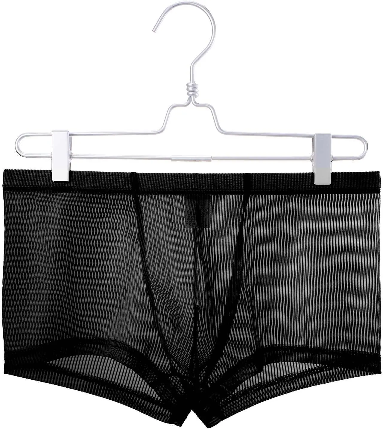 GIERIDUC Men's See Through Underwear Matching Christmas Underwear Couples Men Underwear Boxer Brief High Waisted Male Thong