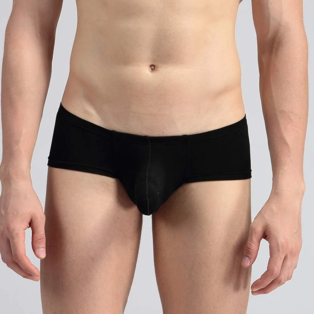 GIERIDUC Mens Sexy Bulge Enhancing Boxer Briefs for Husband from Wife Pretty Panties for Men