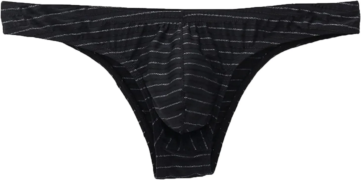 GIERIDUC Men's Sexy Mesh Underwear Boxer Shorts Mens Bum Enhancing Underwear for Him Gifts Boyfriend Bulk Underwear for Men