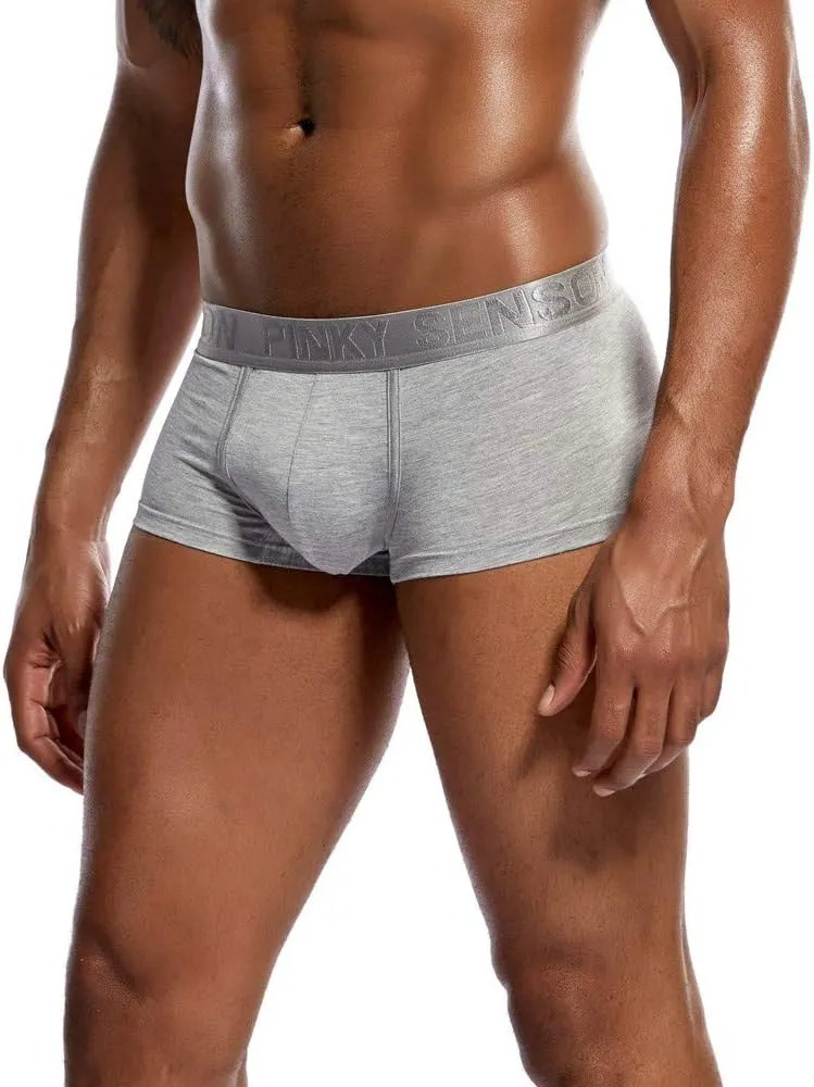 GIERIDUC Men's Sexy Pouch G-String Underwear Ball Pouch Boxer Briefs For Men Sexy Mens Underwear Mesh Tight Underwear For Men