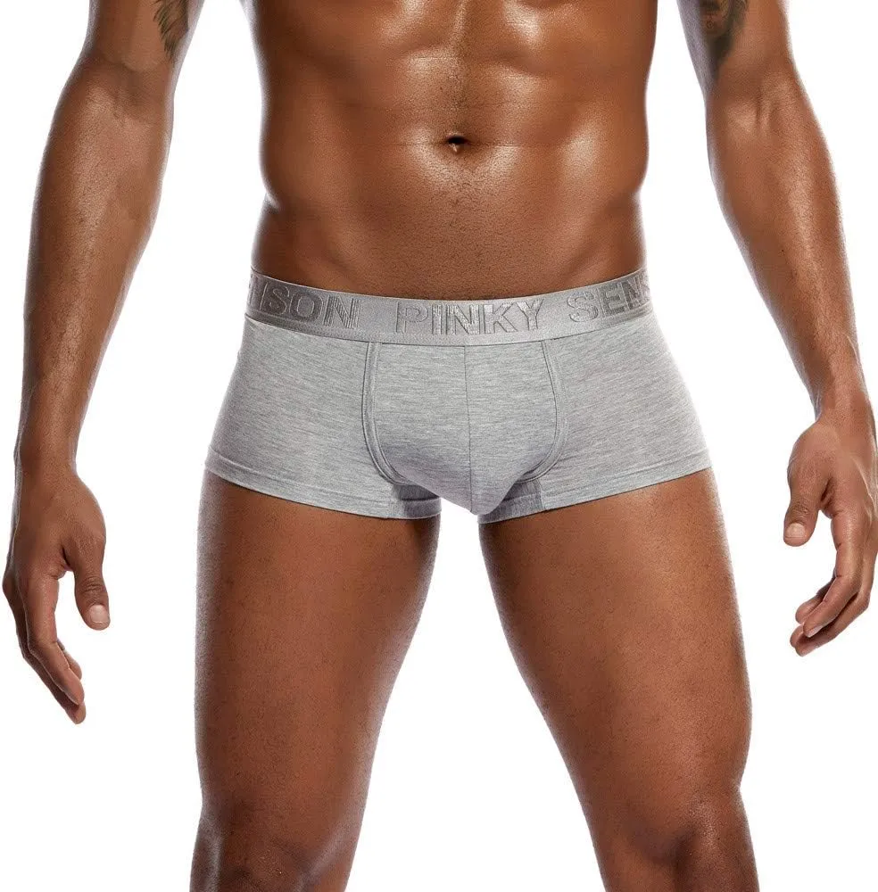 GIERIDUC Men's Sexy Pouch G-String Underwear Ball Pouch Boxer Briefs For Men Sexy Mens Underwear Mesh Tight Underwear For Men