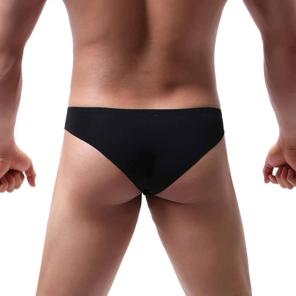 GIERIDUC Men's Sexy Pouch G-String Underwear Mens Boxer Briefs with Pouch Long Halloween Mens Underwear Present for Boyfriend