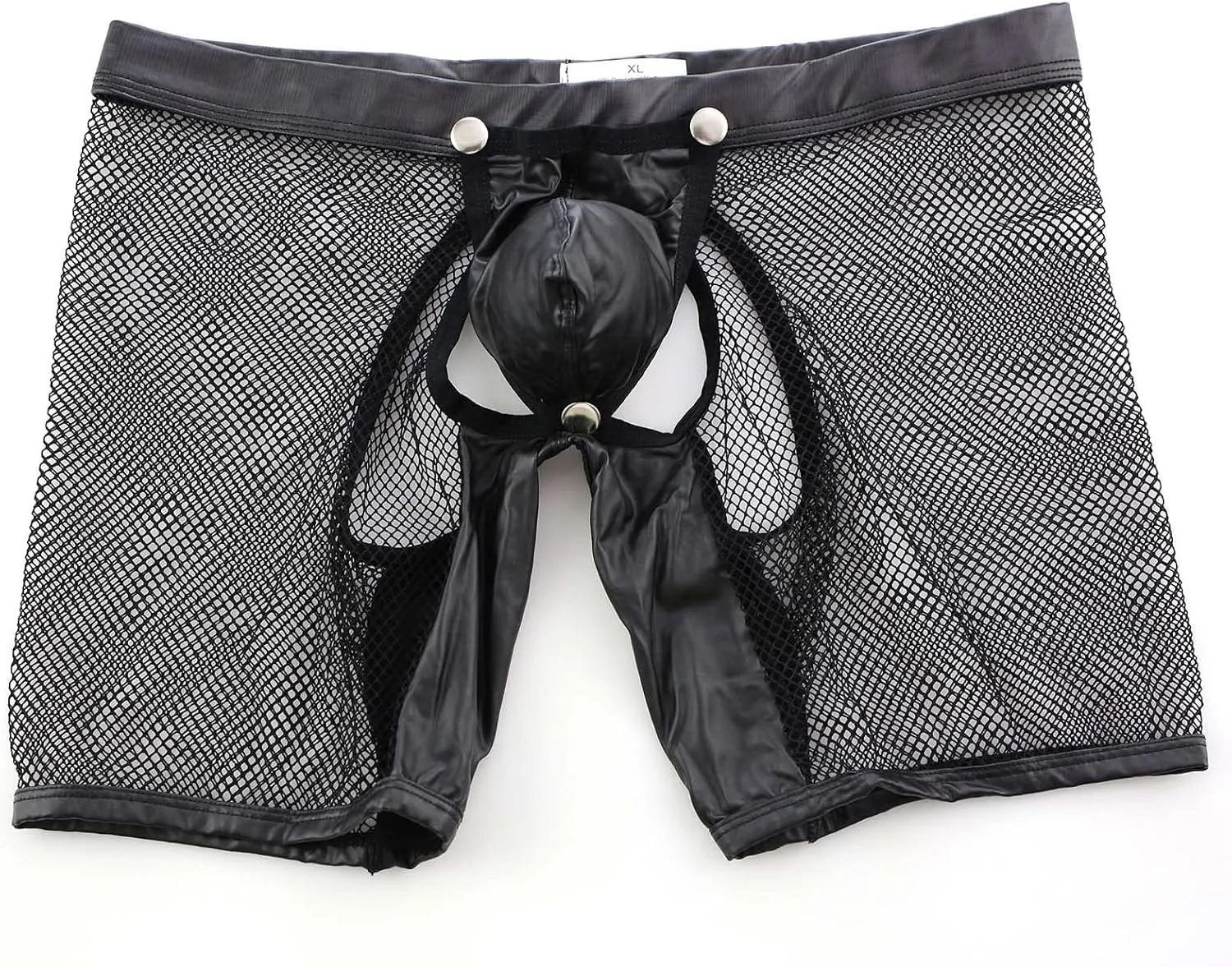 GIERIDUC Men's Stretch Thong Underwear Funny Boxer Briefs for Boyfriend Nylon Spandex Underwear Men Mens Assless Underwear