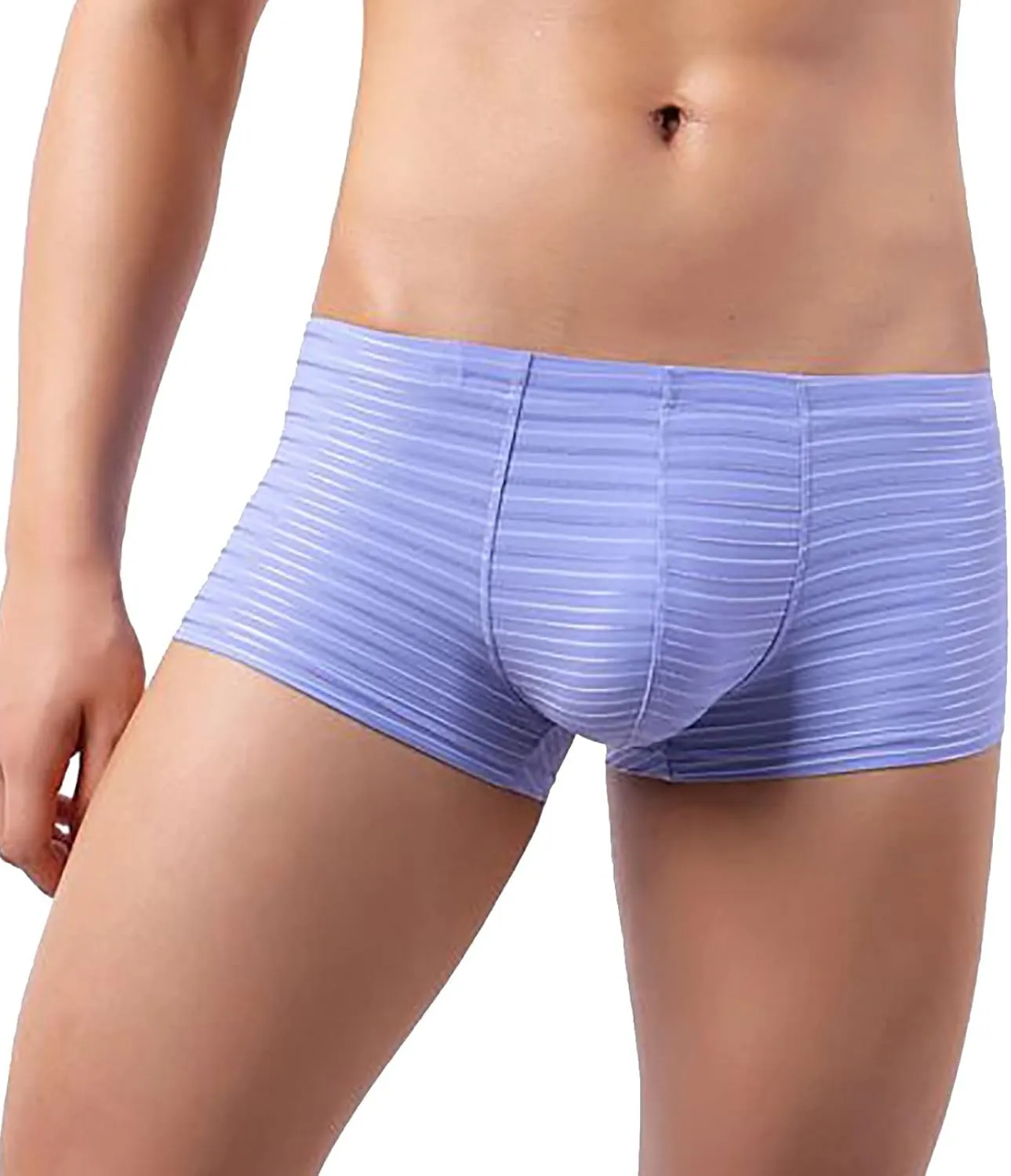 GIERIDUC Mens Underwear with Pouch Boxer Briefs Best Long Underwear for Men Mens Bulge Enhancer Insert Camouflage Underwear