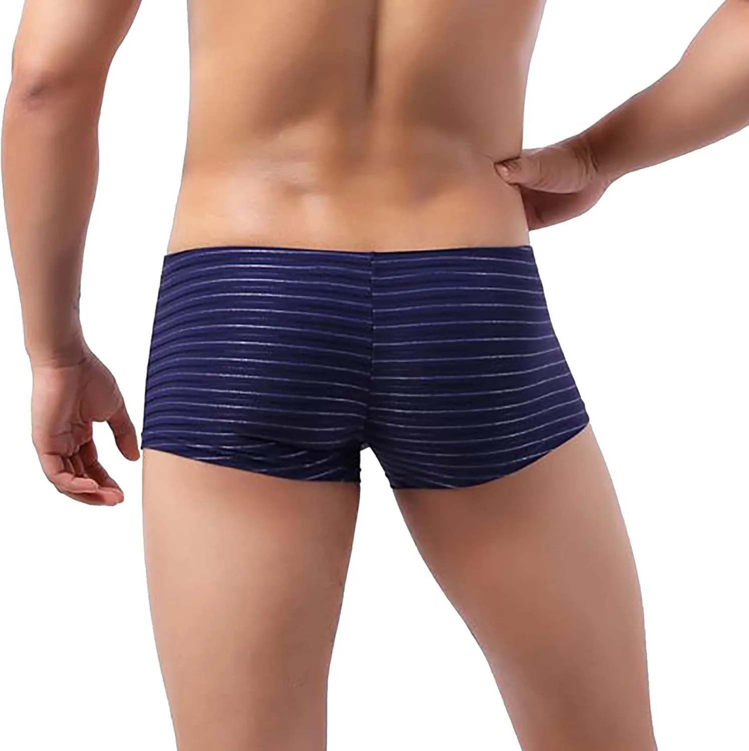 GIERIDUC Mens Underwear with Pouch Boxer Briefs Best Long Underwear for Men Mens Bulge Enhancer Insert Camouflage Underwear