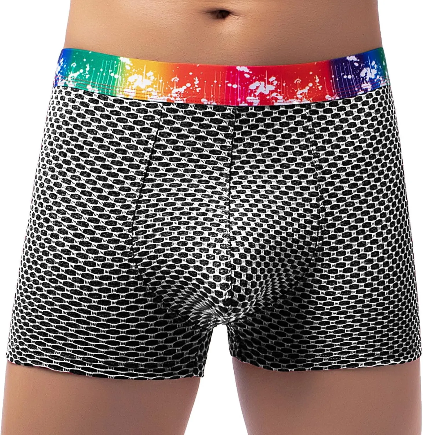 GIERIDUC Mens Underwear with Pouch Boxer Briefs Mens Sexy Underwear for Sex Funny Gifts for Girlfriend Customized Boxers Men