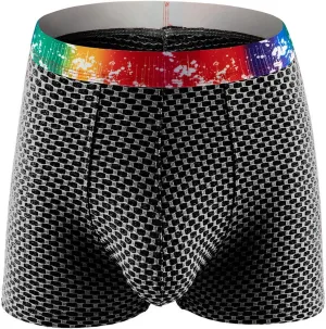 GIERIDUC Mens Underwear with Pouch Boxer Briefs Mens Sexy Underwear for Sex Funny Gifts for Girlfriend Customized Boxers Men