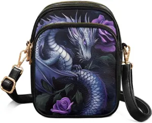 GIFTPUZZ Crossbody Purses for Women Medium Soft Leathe Bag with 3 Pockets Adjustable Strap and Internal Zipper Pocket