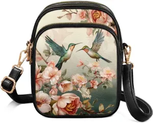 GIFTPUZZ Leather Crossbody Bags for Women Ladies Sling Handbags Medium Cross body Purses Handbags Soft