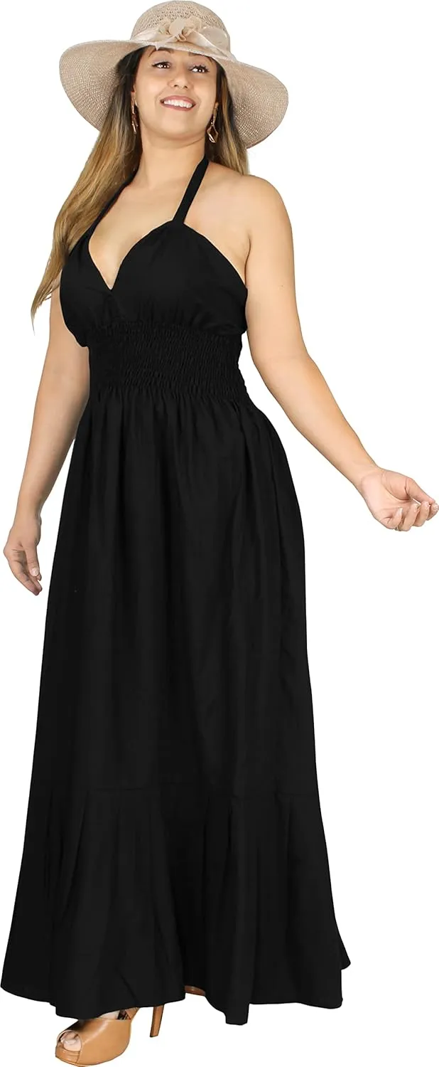 HAPPY BAY Women's Tube Dress Casual Top Maxi