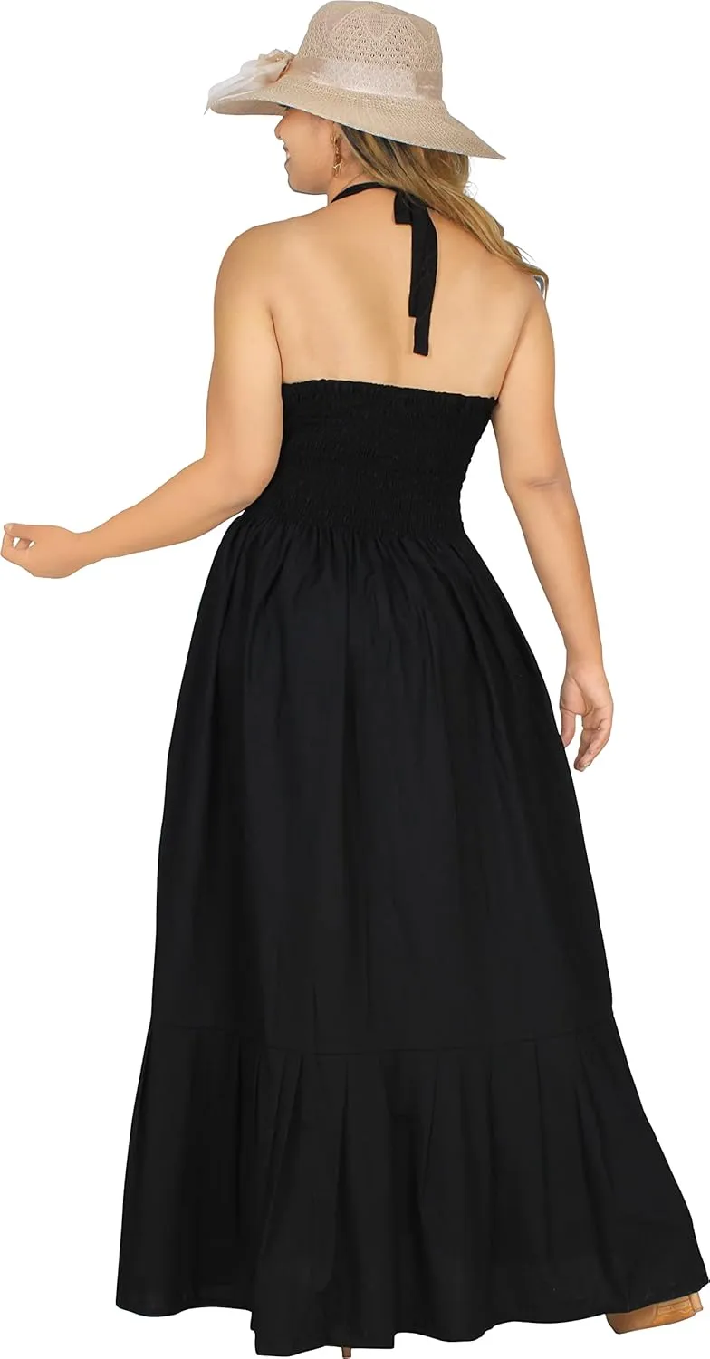 HAPPY BAY Women's Tube Dress Casual Top Maxi
