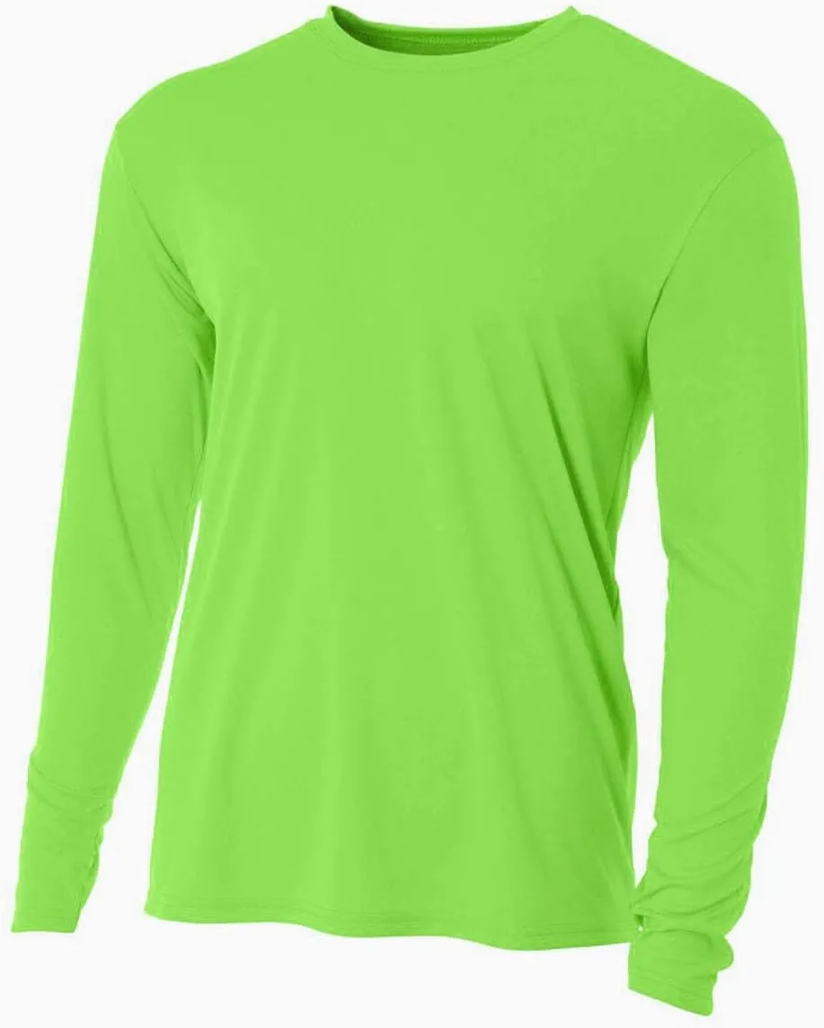 Hardcore Men's Long Sleeve Loose Fit Rash Guard Surf Shirt Water Sports Swimwear