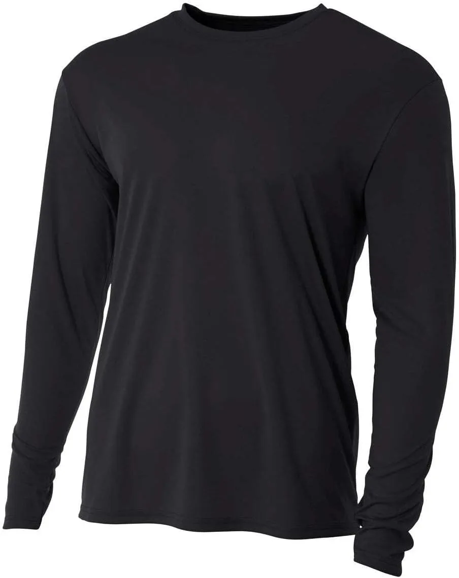 Hardcore Men's Long Sleeve Loose Fit Rash Guard Surf Shirt Water Sports Swimwear