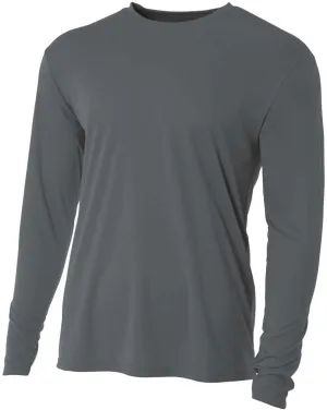 Hardcore Men's Long Sleeve Loose Fit Rash Guard Surf Shirt Water Sports Swimwear