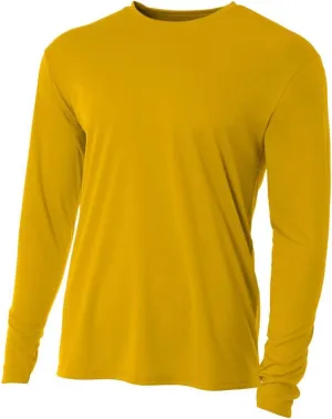 Hardcore Men's Long Sleeve Loose Fit Rash Guard Surf Shirt Water Sports Swimwear