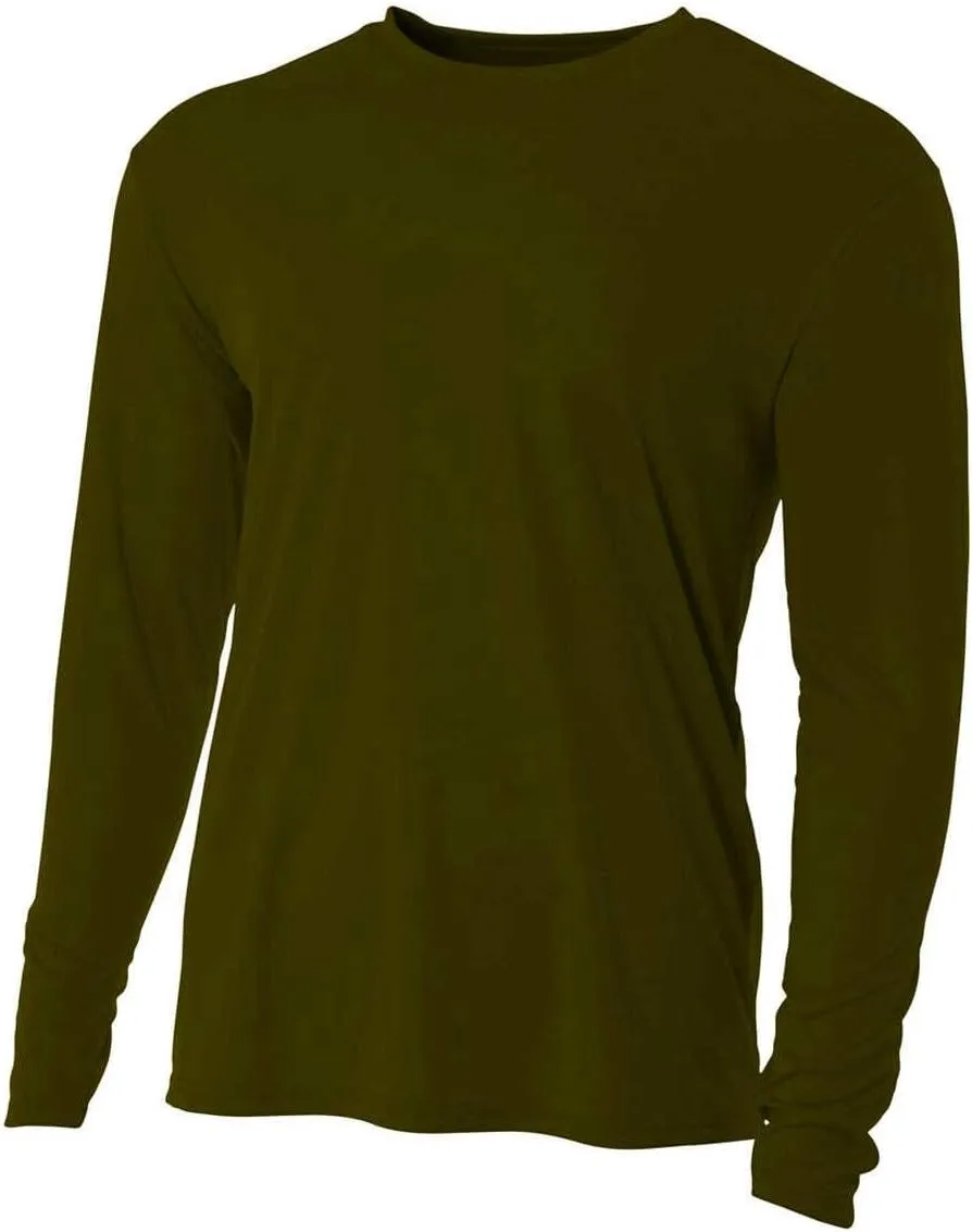 Hardcore Men's Long Sleeve Loose Fit Rash Guard Surf Shirt Water Sports Swimwear