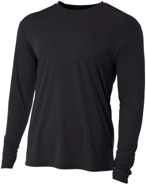 Hardcore Men's Long Sleeve Loose Fit Rash Guard Surf Shirt Water Sports Swimwear