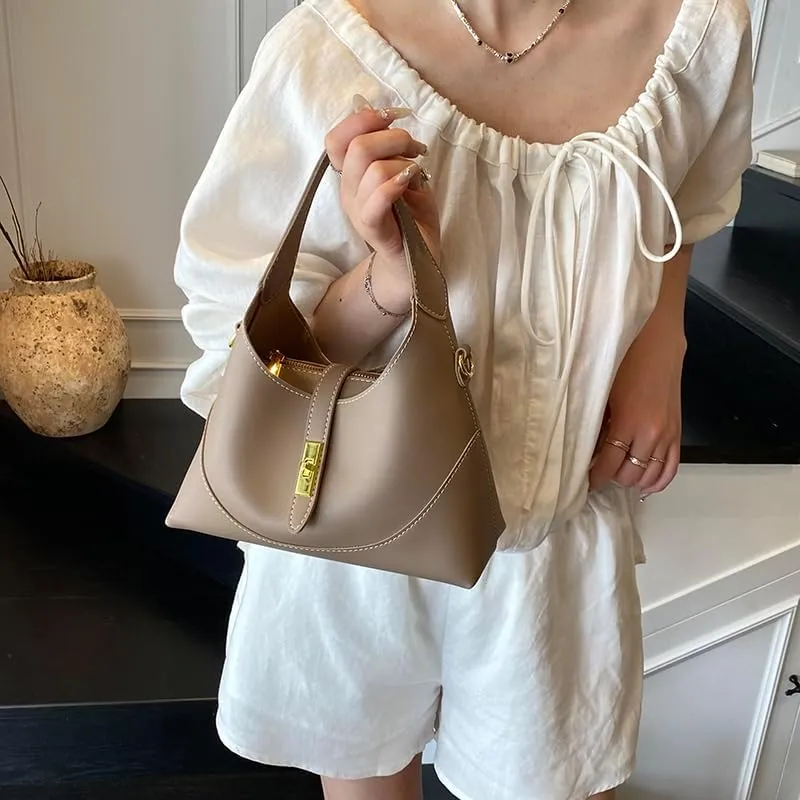 Hobo Bags For Women Small Crossbody Tote Handbag Pu Leather Shoulder Bag Hobo Purse Vintage Top Handle Bag