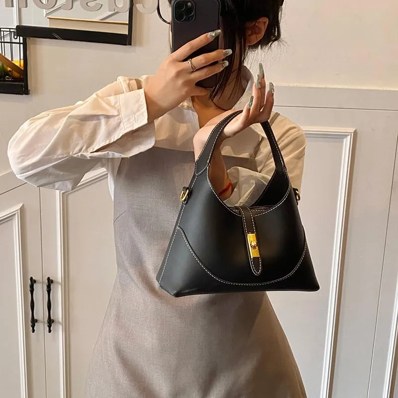 Hobo Bags For Women Small Crossbody Tote Handbag Pu Leather Shoulder Bag Hobo Purse Vintage Top Handle Bag