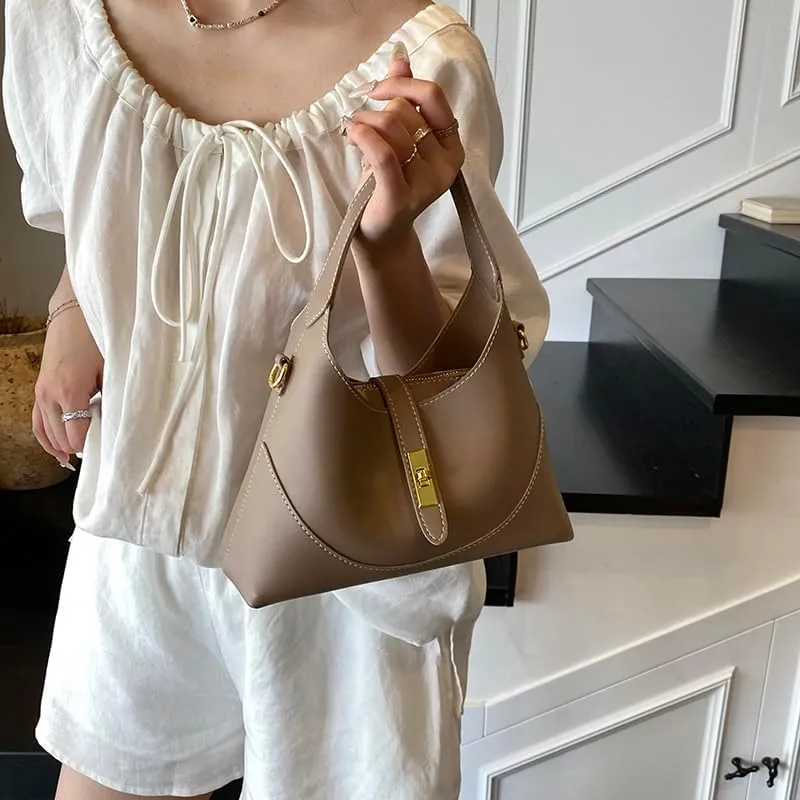 Hobo Bags For Women Small Crossbody Tote Handbag Pu Leather Shoulder Bag Hobo Purse Vintage Top Handle Bag